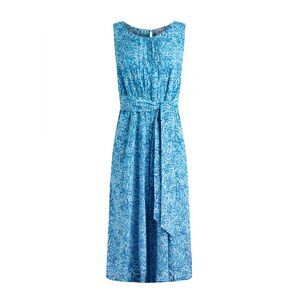 Weird Fish Womens/Ladies Nalani Printed Jumpsuit / Azure